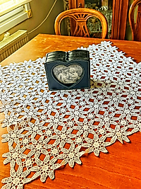 BEYAZ MASA ÖRTÜSÜ TAKIMI